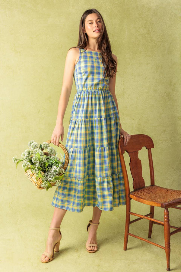 start-all-over-woven-midi-dress Flying Tomato-Sophia's StyleDRESSES-1
